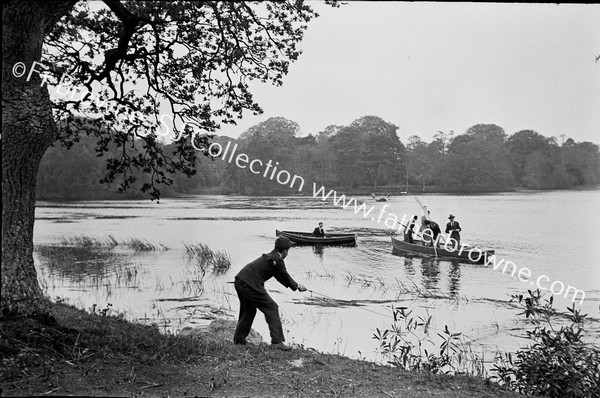 NOVICES ON LAKE REED CUTTTING